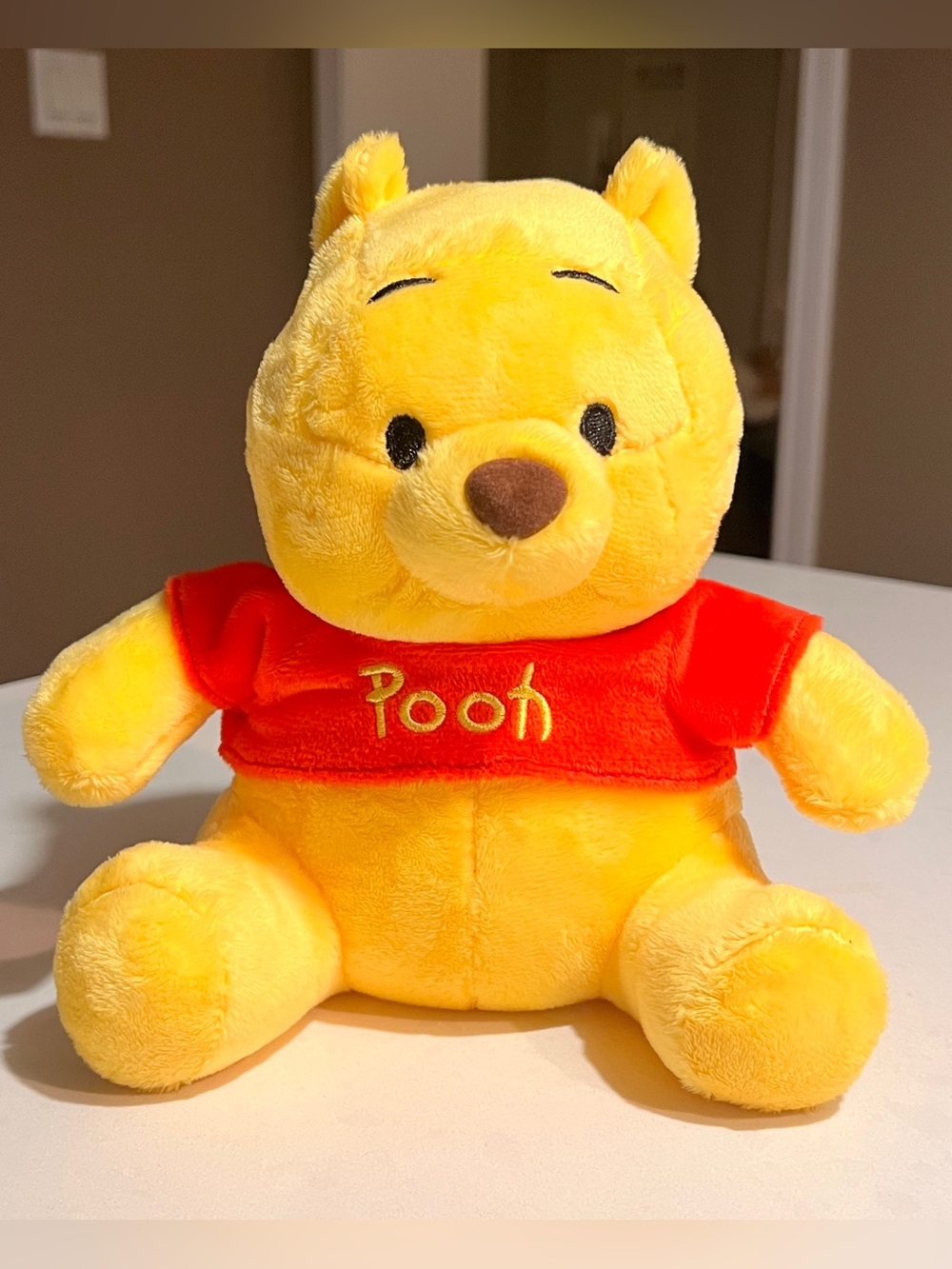 2017 Disney Winnie The Pooh 8” Tall Plush Toy